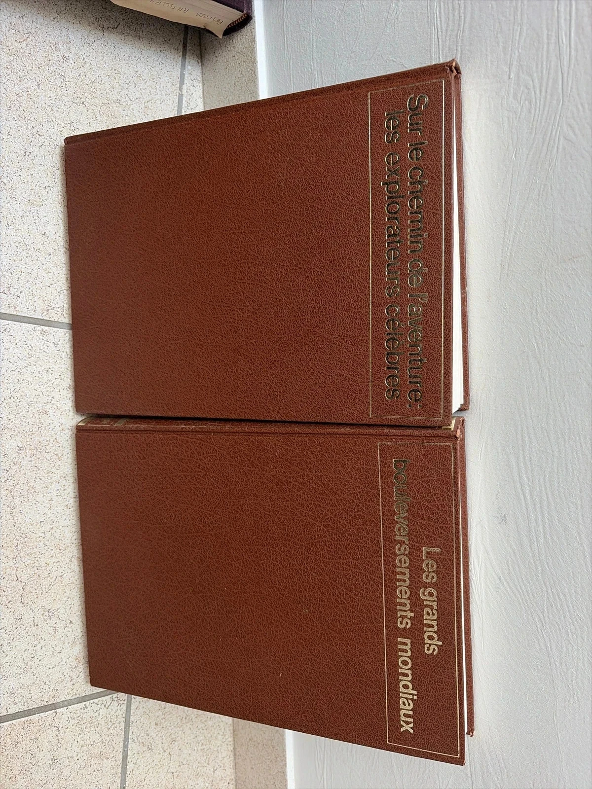 Lot livres anciens connaissance et vie